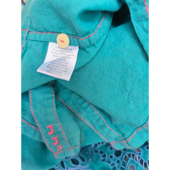 3 J Workshop Johnny Was Blouse Top Size Large - Picture 5 of 6